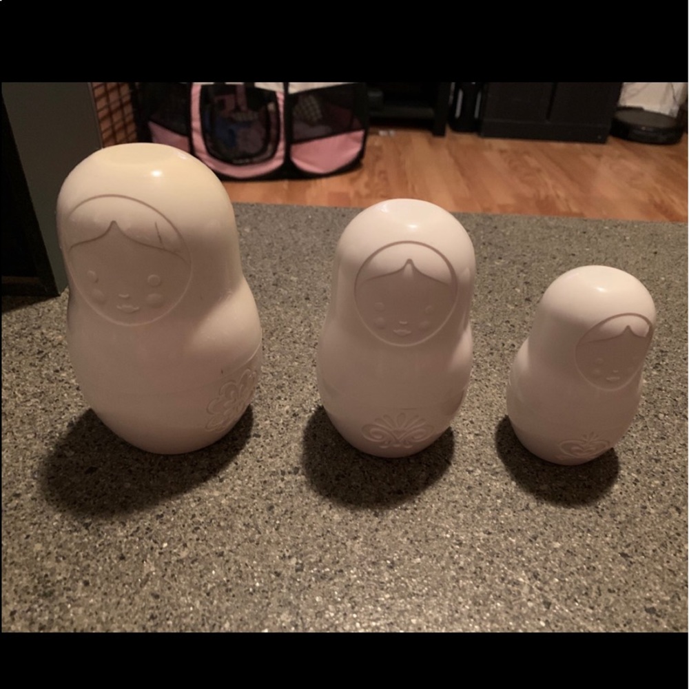 2009 Fred Matryoshkas Measuring Cups Russian Nesting Dolls